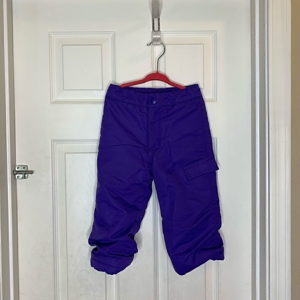 Slalom Ski Pants Purple Girls Size 3t